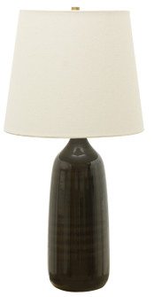 Scatchard One Light Table Lamp in Brown Gloss (30|GS101-BR)