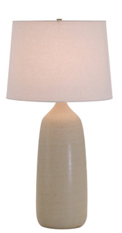 Scatchard One Light Table Lamp in Oatmeal (30|GS101-OT)