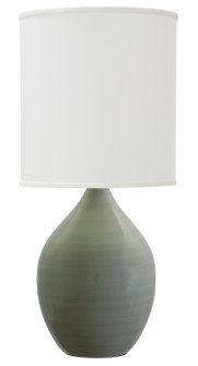 Scatchard One Light Table Lamp in Celadon (30|GS301-CG)