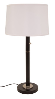 Rupert Three Light Table Lamp in Granite With Satin Nickel Accents (30|RU750-BLK)