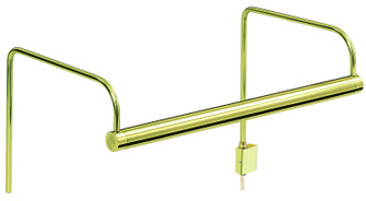 Slim-line Two Light Picture Light in Polished Brass (30|SL11-61)