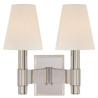 Ellington Two Light Bath Bracket in Polished Nickel (70|1152-PN)