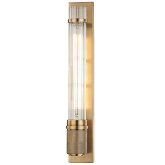 Shaw One Light Wall Sconce in Aged Brass (70|1200-AGB)