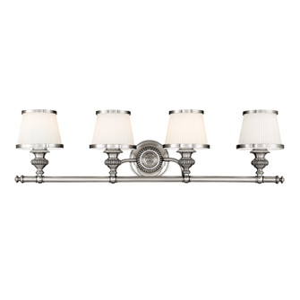 Milton Four Light Bath Bracket in Polished Nickel (70|2004-PN)