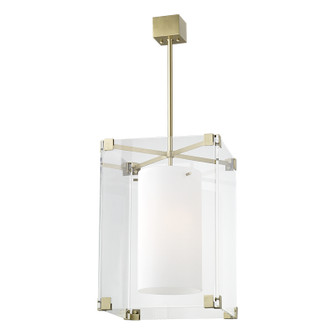 Achilles Three Light Pendant in Aged Brass (70|4132-AGB)