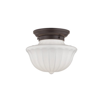 Dutchess One Light Flush Mount in Old Bronze (70|5009F-OB)