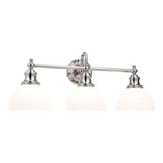 Sutton Three Light Bath Bracket in Polished Nickel (70|5903-PN)