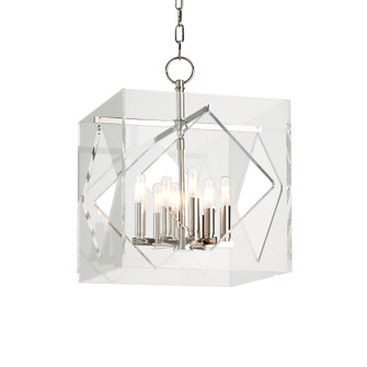 Travis Eight Light Pendant in Polished Nickel (70|5916-PN)