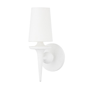 Torch One Light Wall Sconce in White Plaster (70|6601-WP) Torch One Light Wall Sconce in White Plaster (70|6601-WP)