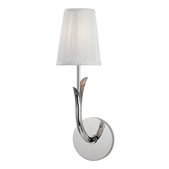 Deering One Light Wall Sconce in Polished Nickel (70|9401-PN)