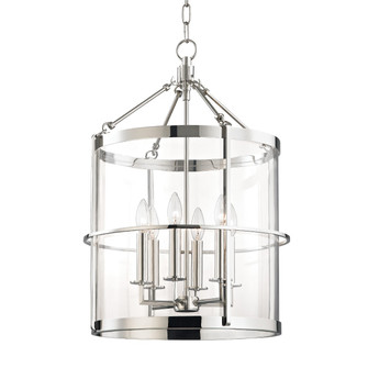 Ren Six Light Lantern in Polished Nickel (70|BKO201-PN) Ren Six Light Lantern in Polished Nickel (70|BKO201-PN)