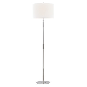 Bowery One Light Floor Lamp in Polished Nickel (70|L3724-PN)