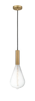 Auralume LED Mini Pendant in Brushed Brass (405|198-1P-BB-BB164LED)