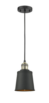 Franklin Restoration LED Mini Pendant in Black Antique Brass (405|201C-BAB-M9-AB-LED)