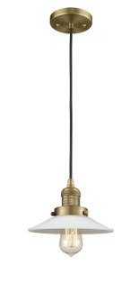 Franklin Restoration LED Mini Pendant in Brushed Brass (405|201C-BB-G1-LED)