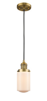 Franklin Restoration LED Mini Pendant in Brushed Brass (405|201C-BB-G311-LED)