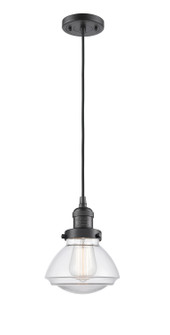 Franklin Restoration LED Mini Pendant in Oil Rubbed Bronze (405|201C-OB-G322-LED)