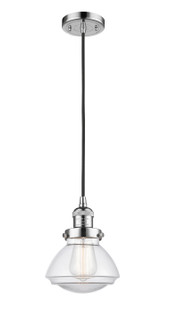 Franklin Restoration LED Mini Pendant in Polished Chrome (405|201C-PC-G322-LED)