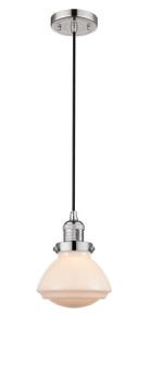 Franklin Restoration LED Mini Pendant in Polished Nickel (405|201C-PN-G321-LED)