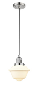 Franklin Restoration LED Mini Pendant in Polished Nickel (405|201C-PN-G531-LED)