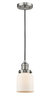 Franklin Restoration One Light Mini Pendant in Brushed Satin Nickel (405|201C-SN-G51)