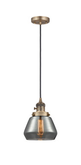 Franklin Restoration LED Mini Pendant in Brushed Brass (405|201CSW-BB-G173-LED)