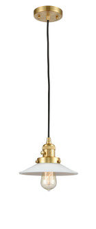 Franklin Restoration LED Mini Pendant in Satin Gold (405|201CSW-SG-G1-LED)