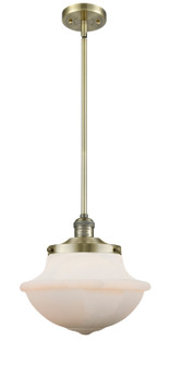 Franklin Restoration LED Mini Pendant in Antique Brass (405|201S-AB-G541-LED)