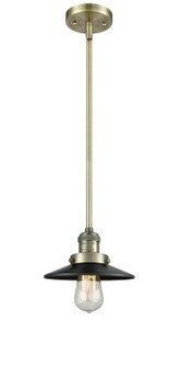 Franklin Restoration LED Mini Pendant in Antique Brass (405|201S-AB-M6-LED)