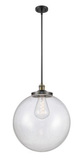 Franklin Restoration One Light Pendant in Black Antique Brass (405|201S-BAB-G204-18)