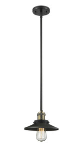 Franklin Restoration LED Mini Pendant in Black Antique Brass (405|201S-BAB-M6-LED)