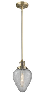 Franklin Restoration LED Mini Pendant in Brushed Brass (405|201S-BB-G165-LED)