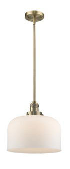 Franklin Restoration One Light Mini Pendant in Brushed Brass (405|201S-BB-G71-L)