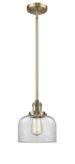 Franklin Restoration LED Mini Pendant in Brushed Brass (405|201S-BB-G72-LED)