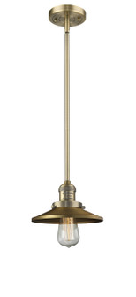 Franklin Restoration LED Mini Pendant in Brushed Brass (405|201S-BB-M4-LED)