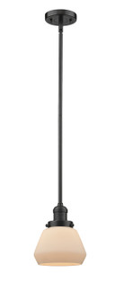 Franklin Restoration LED Mini Pendant in Oil Rubbed Bronze (405|201S-OB-G171-LED)