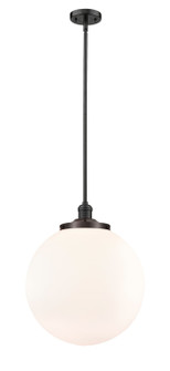 Franklin Restoration One Light Pendant in Oil Rubbed Bronze (405|201S-OB-G201-16)