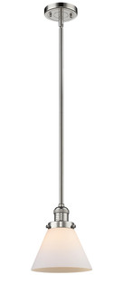 Franklin Restoration One Light Mini Pendant in Polished Nickel (405|201S-PN-G41)