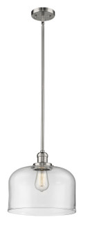 Franklin Restoration One Light Mini Pendant in Polished Nickel (405|201S-PN-G72-L)