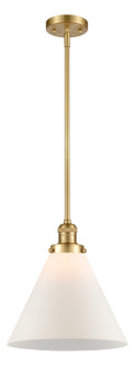Franklin Restoration One Light Mini Pendant in Satin Gold (405|201S-SG-G41-L)