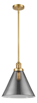 Franklin Restoration One Light Mini Pendant in Satin Gold (405|201S-SG-G43-L)