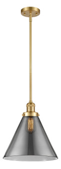 Franklin Restoration LED Mini Pendant in Satin Gold (405|201S-SG-G43-L-LED)