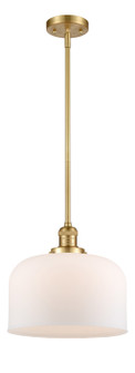 Franklin Restoration LED Mini Pendant in Satin Gold (405|201S-SG-G71-L-LED)