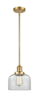 Franklin Restoration LED Mini Pendant in Satin Gold (405|201S-SG-G72-LED)