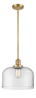 Franklin Restoration LED Mini Pendant in Satin Gold (405|201S-SG-G72-L-LED)