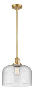 Franklin Restoration One Light Mini Pendant in Satin Gold (405|201S-SG-G74-L)