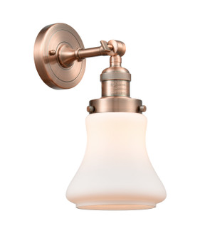 Franklin Restoration One Light Wall Sconce in Antique Copper (405|203-AC-G191)