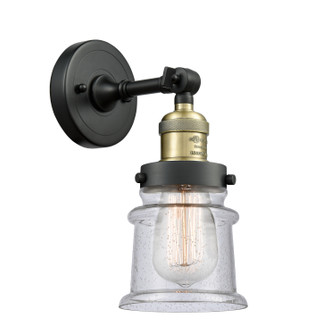 Franklin Restoration LED Wall Sconce in Black Antique Brass (405|203-BAB-G184S-LED)