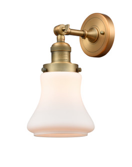 Franklin Restoration One Light Wall Sconce in Brushed Brass (405|203-BB-G191)