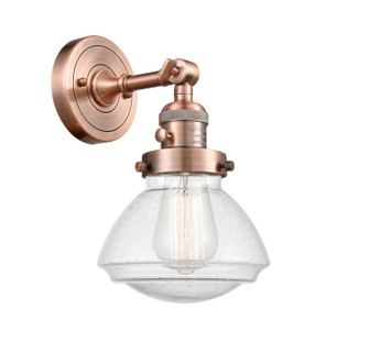 Franklin Restoration LED Wall Sconce in Antique Copper (405|203SW-AC-G324-LED)